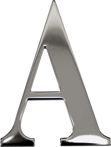 City Safe letters are clear and durable