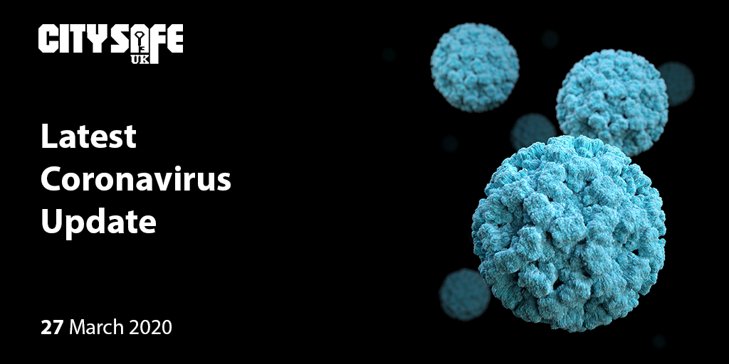 Latest Coronavirus Update: 27 March