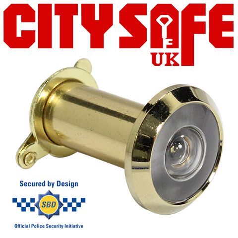 Secured by Design 14mm Super Wide Angle Door Viewer