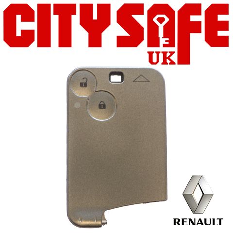 Renault Laguna Card Remote Repair Case - 2 Button