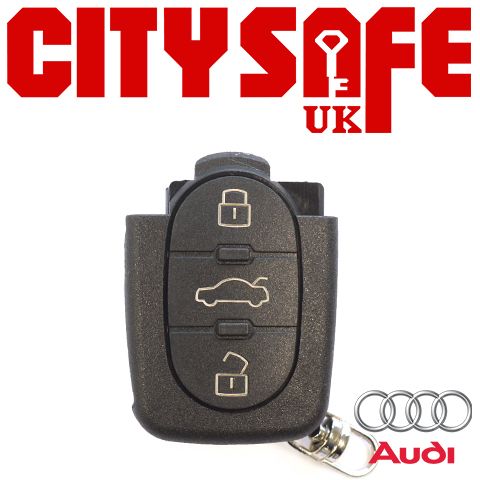 Old Audi Remote Repair Case - 3 Buttons