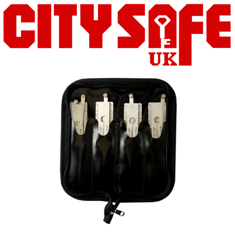 Zip Fasten Wallet Case to Hold Up to 4 Genuine Lishi 2 in 1s