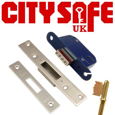 Kitemarked 6 Lever Mortice Dead Lock