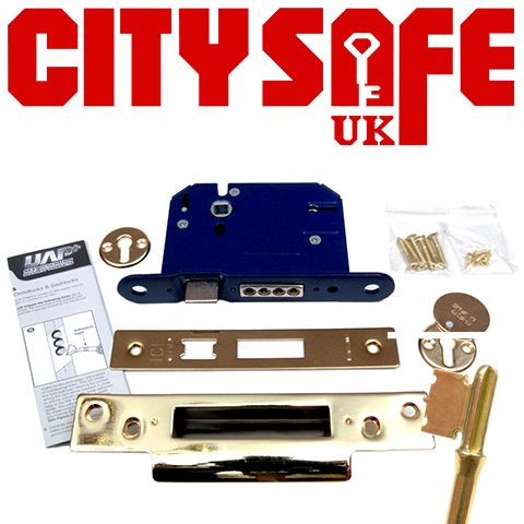 Kitemarked 6 Lever Mortice Sash Lock