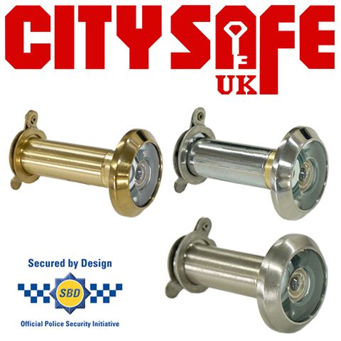 Secured by Design 12mm Marine Grade Wide Angle Door Viewers